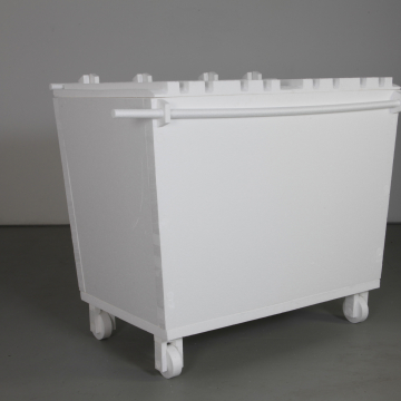 Styrofoam Dumpster