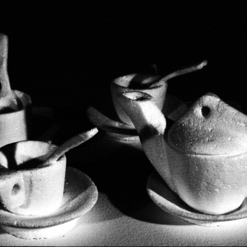 Styrofoam Tea Set